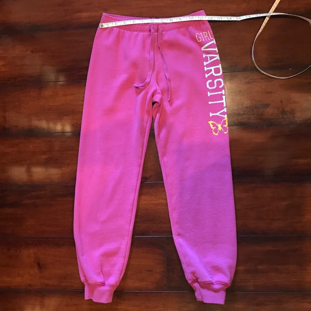 Girl’s Gap SZ M (8) Magenta sweatpants- EUC